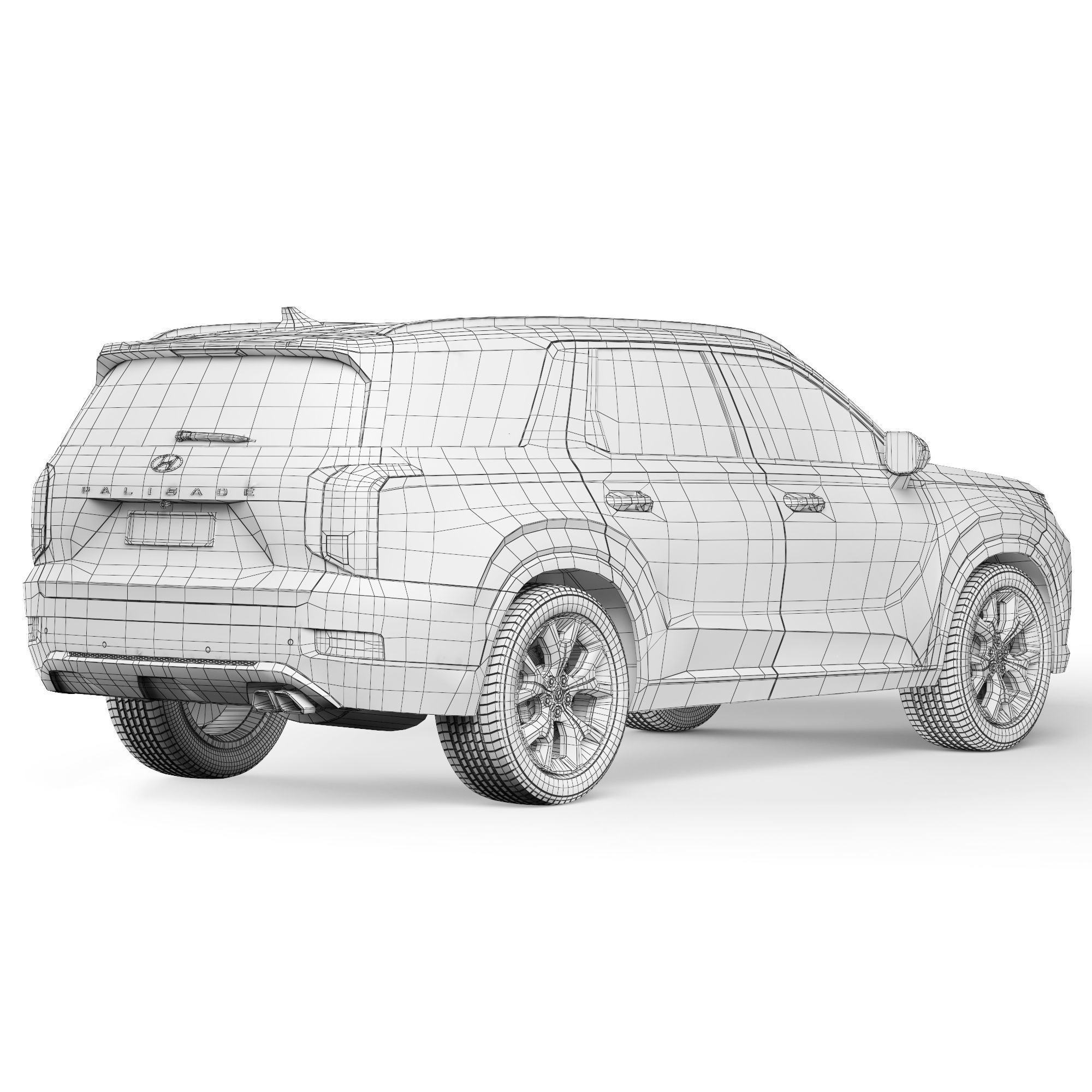 Hyundai Palisade 2018 3D model_9