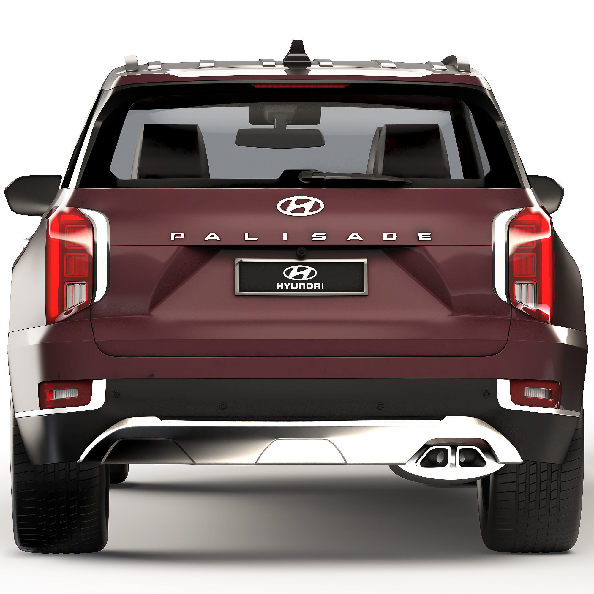 Hyundai Palisade 2018 3D model_3