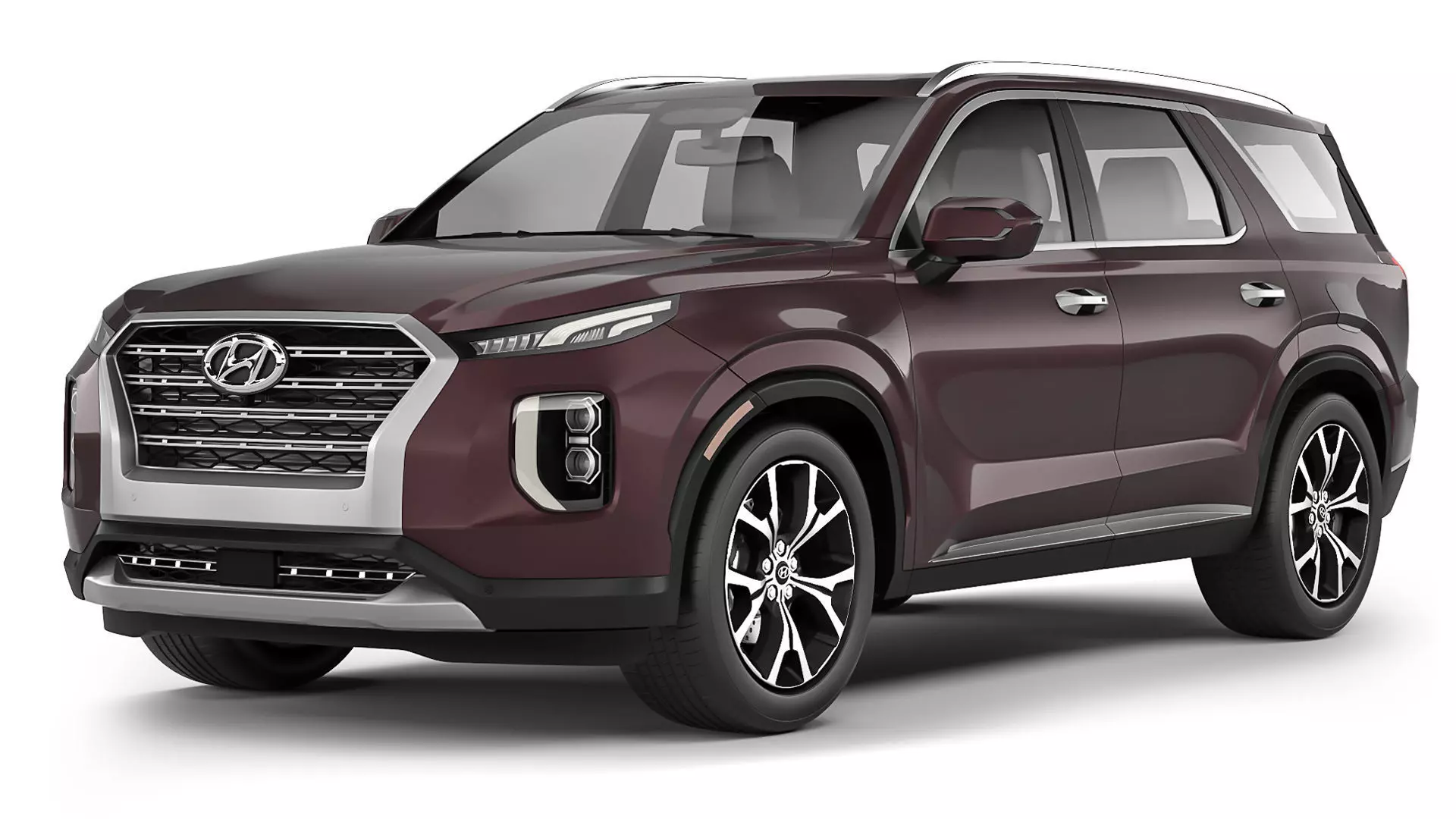 Hyundai Palisade 2018 3D model_0