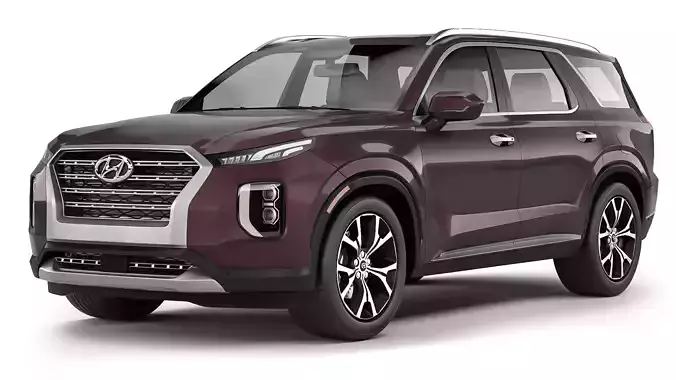 Hyundai Palisade 2018 3D model