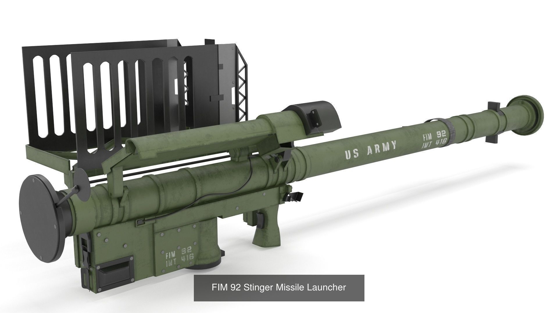 FIM 92 Stinger Missile Launcher Collection PBR Pack _2