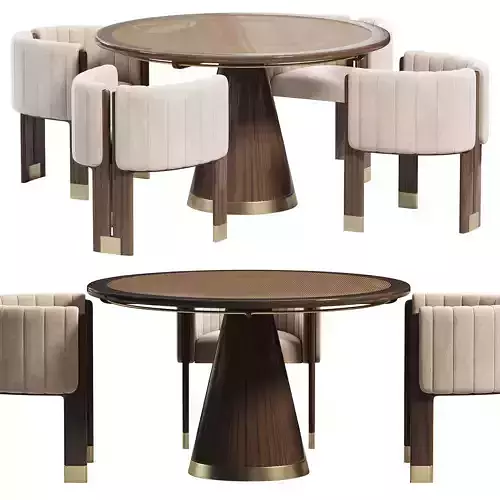 HOLIDAY DINING TABLE and Crawford Dining Chair