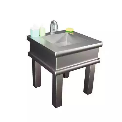 Kitchen sink - Cute Cartoon