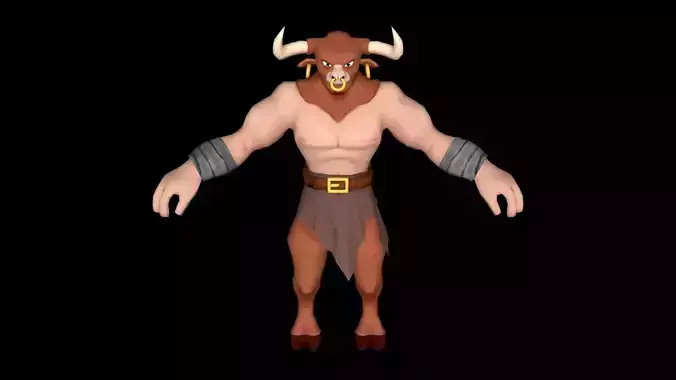 Stylized Minotaur