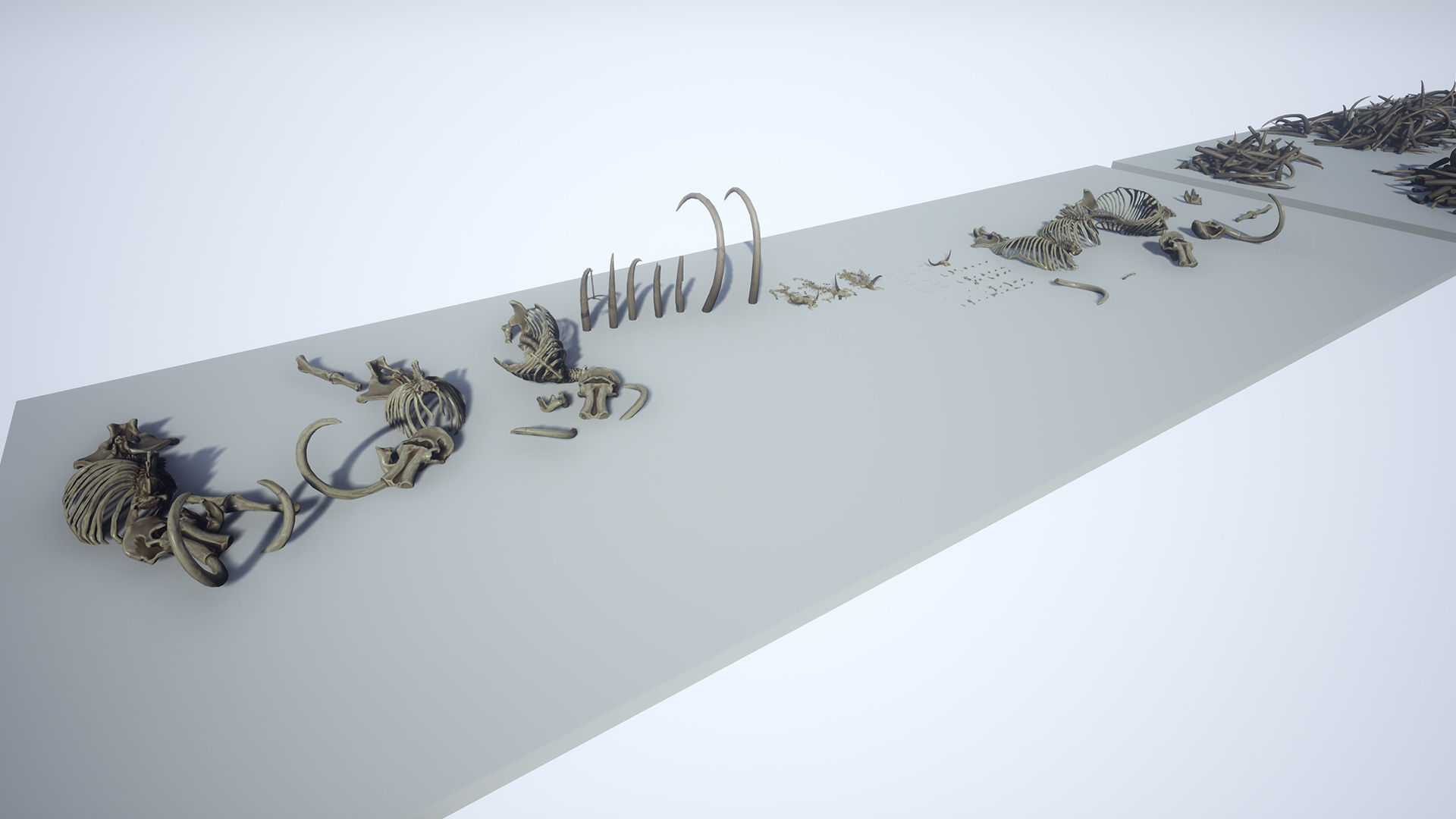 Top-Down Primal Settlement - LowPoly Low-poly 3D model_18