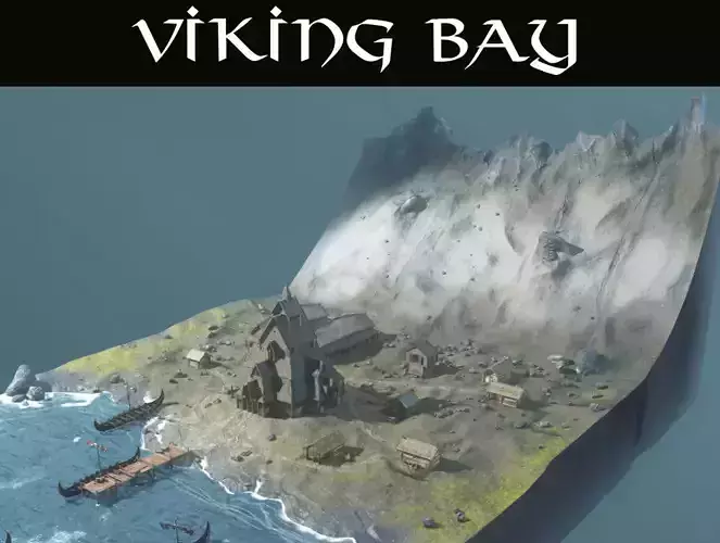 Viking Bay  3D model