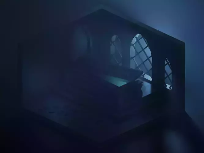 Crypt Witcher low poly