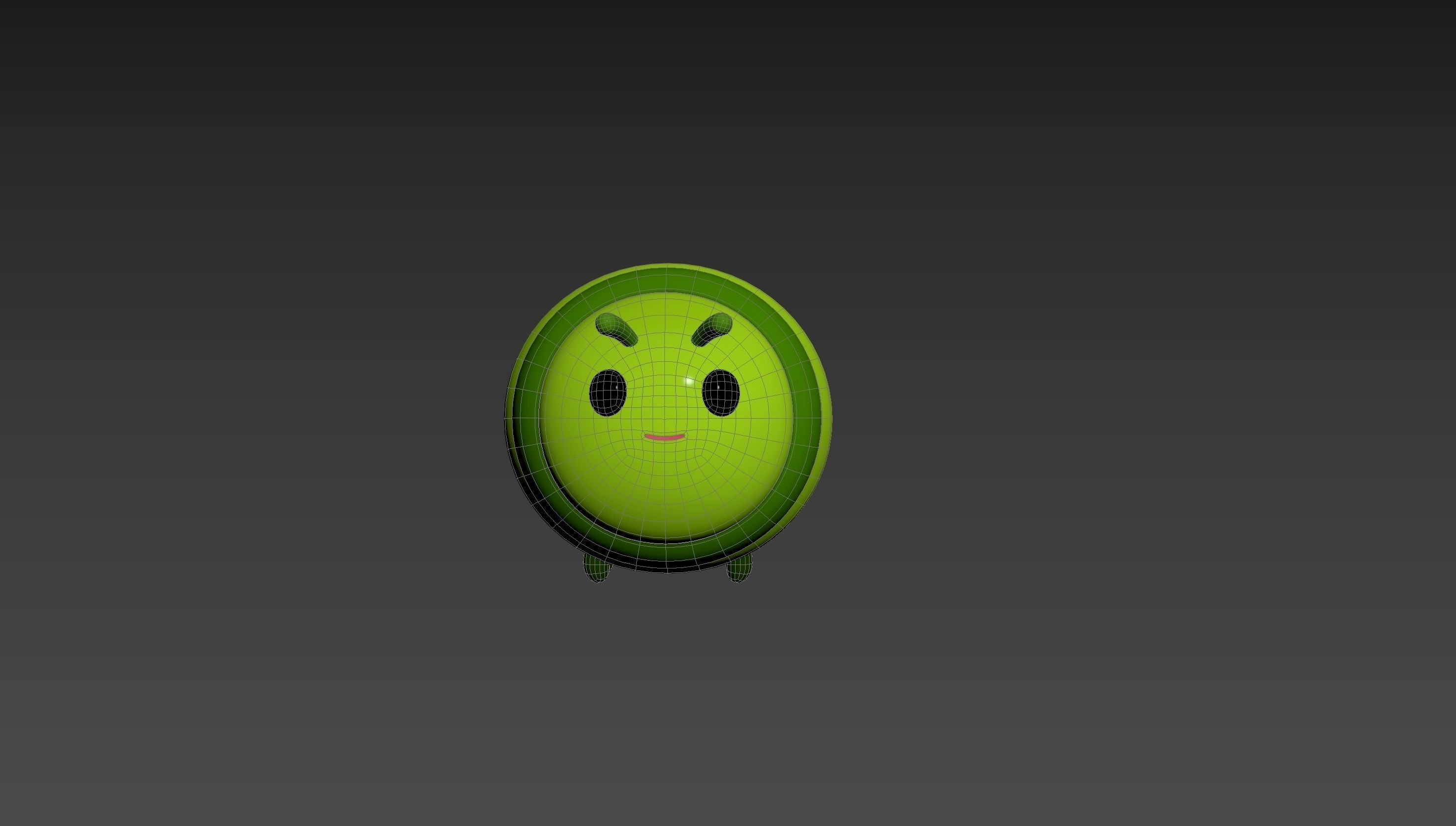 Character204 Caterpillar 3D model_13