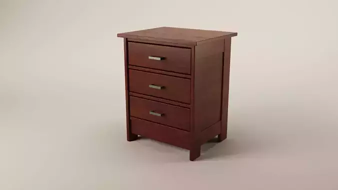 Nightstand drawer in cherry
