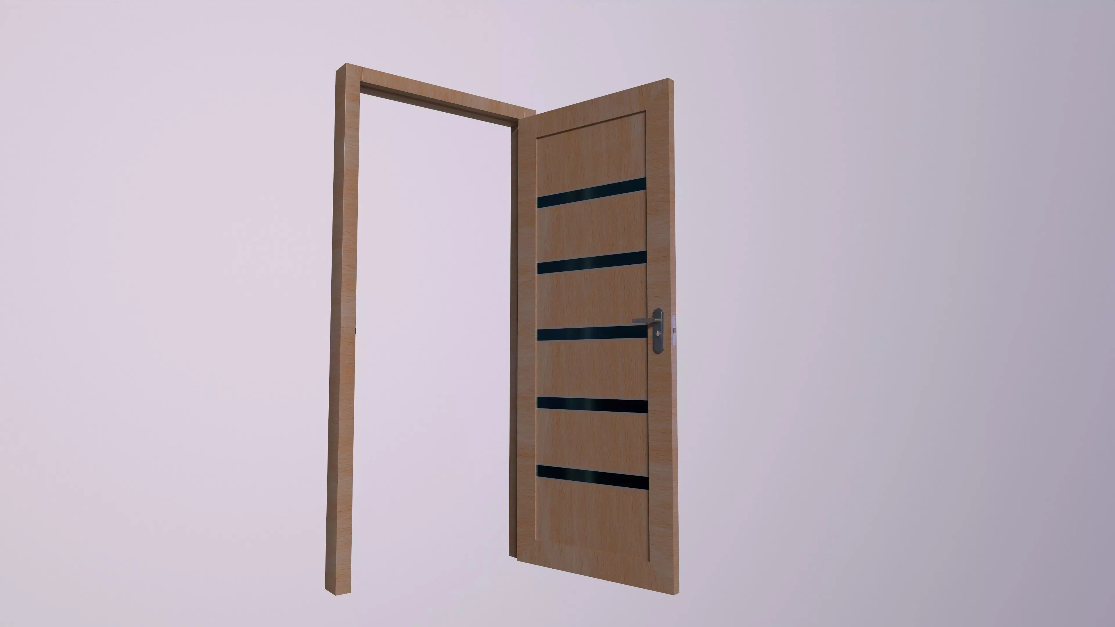 Interior Door Free low-poly 3D model
