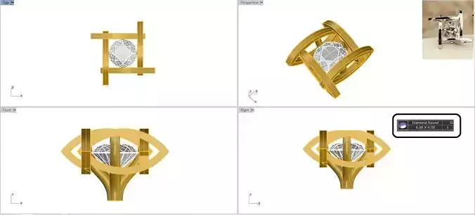 Earrings cad file