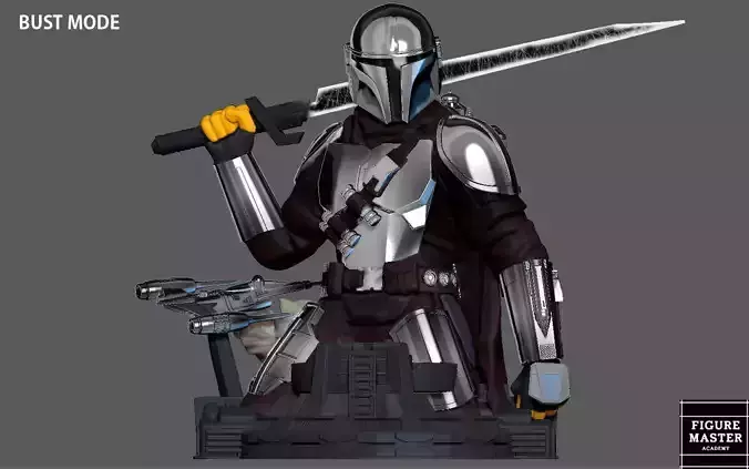 MANDALORIAN PS5 PS4 CONTROLLER HOLDER SEASON 3 STARWARS