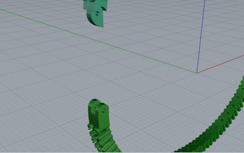 Bracelet Model 2822 3D print model_6