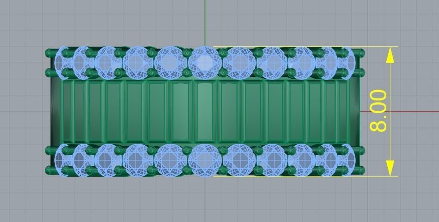 Ring Model 2817 3D print model_7