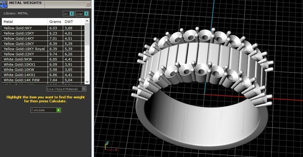 Ring Model 2817 3D print model_9