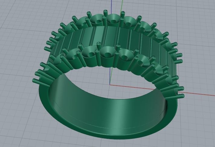 Ring Model 2817 3D print model_2