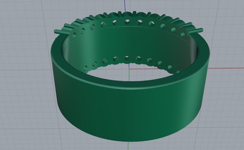 Ring Model 2817 3D print model_5
