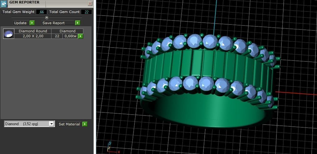 Ring Model 2817 3D print model_10
