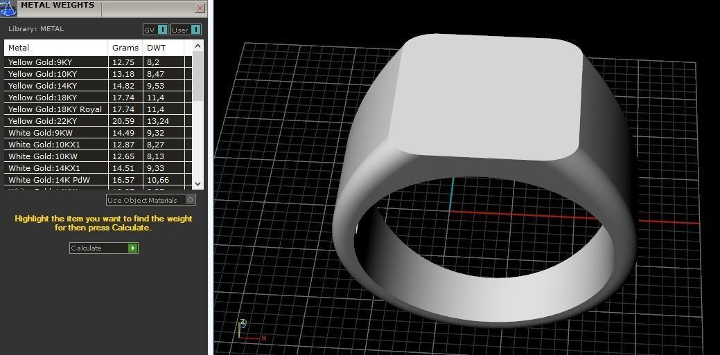Ring Model 2813 3D print model_8