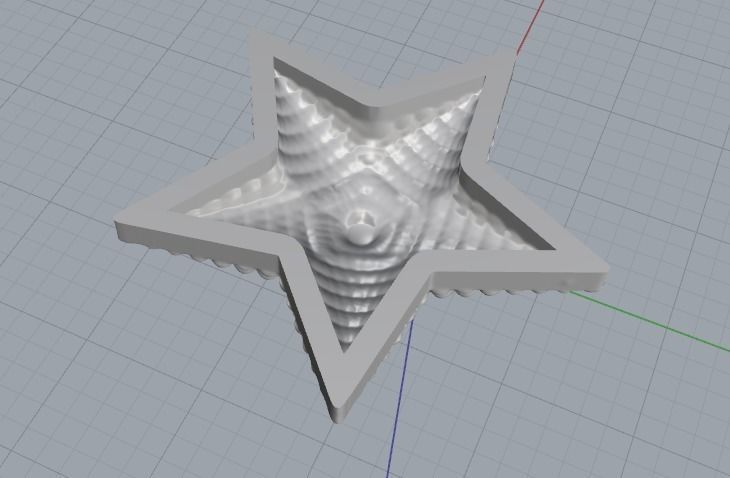 Star Shoulder straps Model 2803 3D print model_4