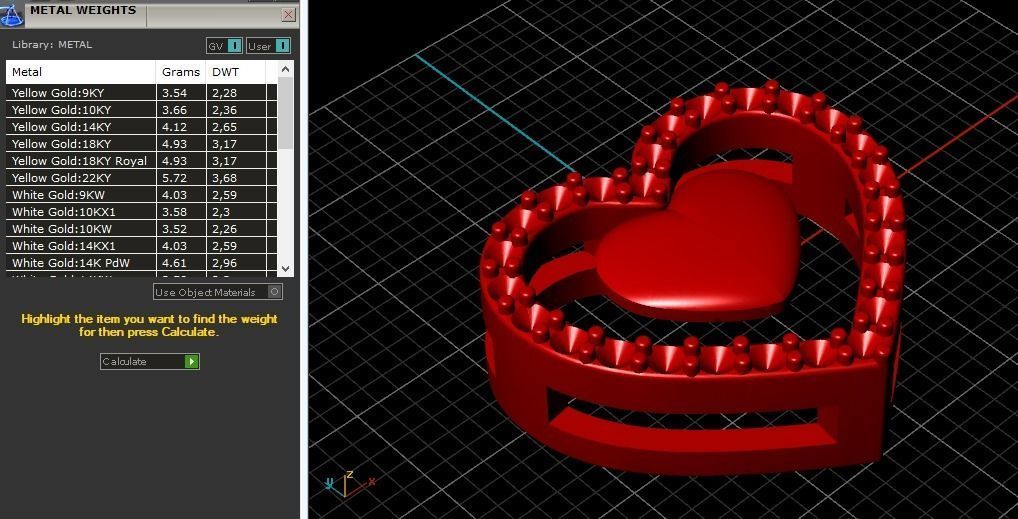 Heart Model 2802 3D print model_8