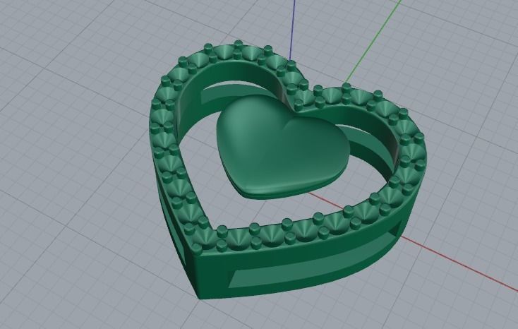 Heart Model 2802 3D print model_2
