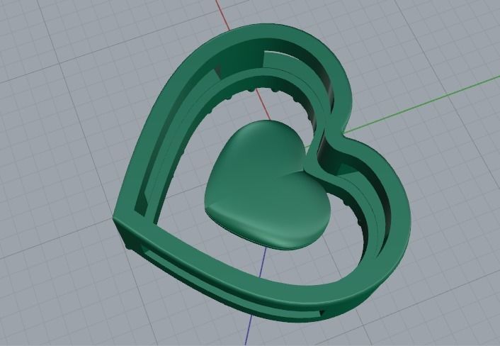 Heart Model 2802 3D print model_4