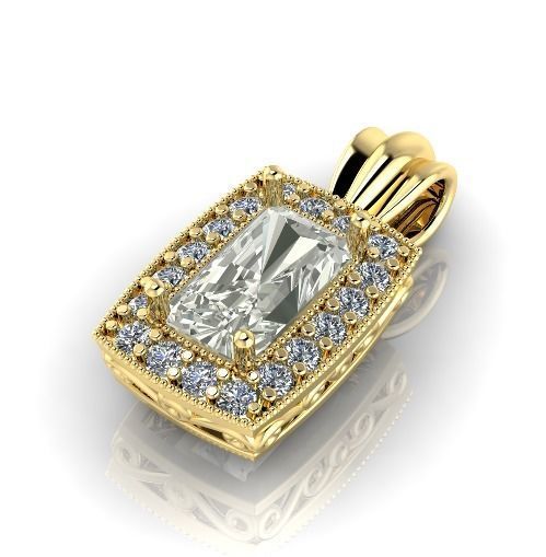 Pendant Model 2801 3D print model_1