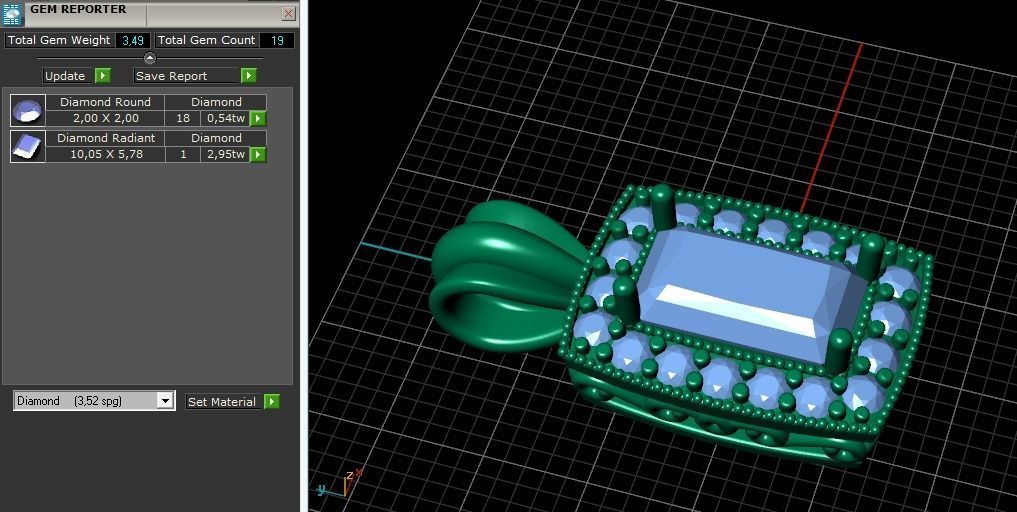 Pendant Model 2801 3D print model_9