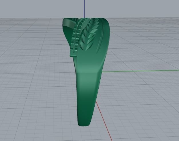 Beautiful ring Model 2795 3D print model_3