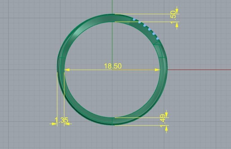 Beautiful ring Model 2795 3D print model_6