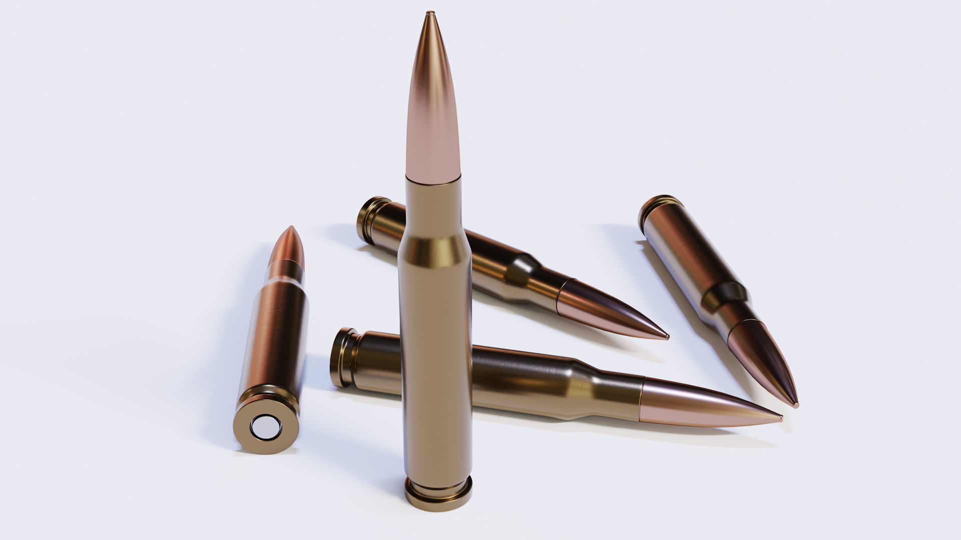 Rifle Bullet 3D model_5