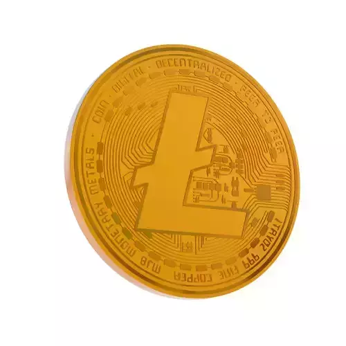 Litecoin ltc coin 3D model