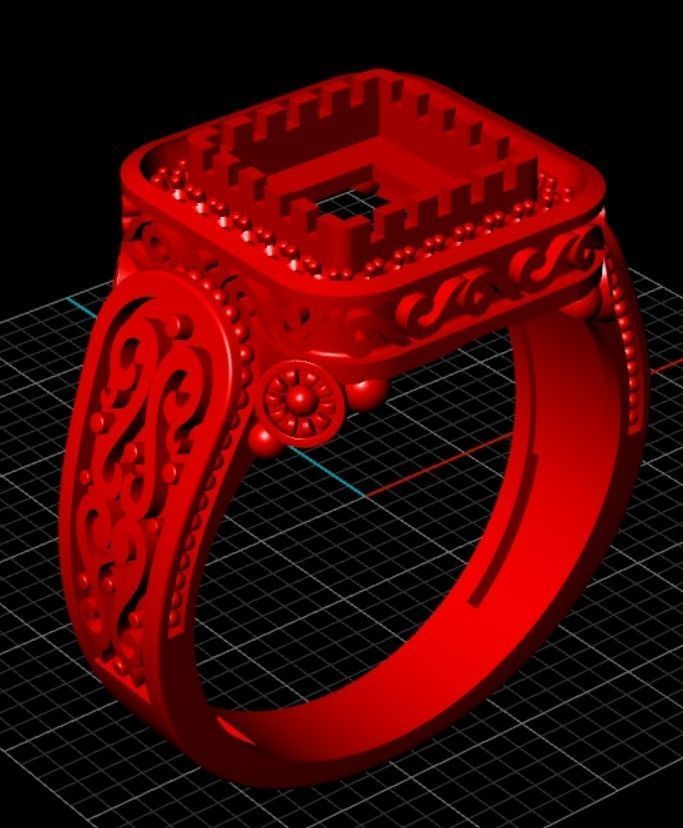 Ring Men 3D print model_8