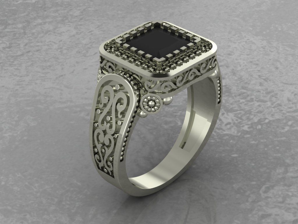 Ring Men 3D print model_1