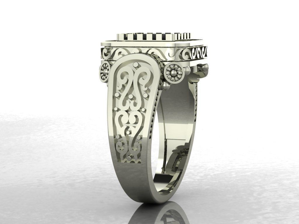 Ring Men 3D print model_6