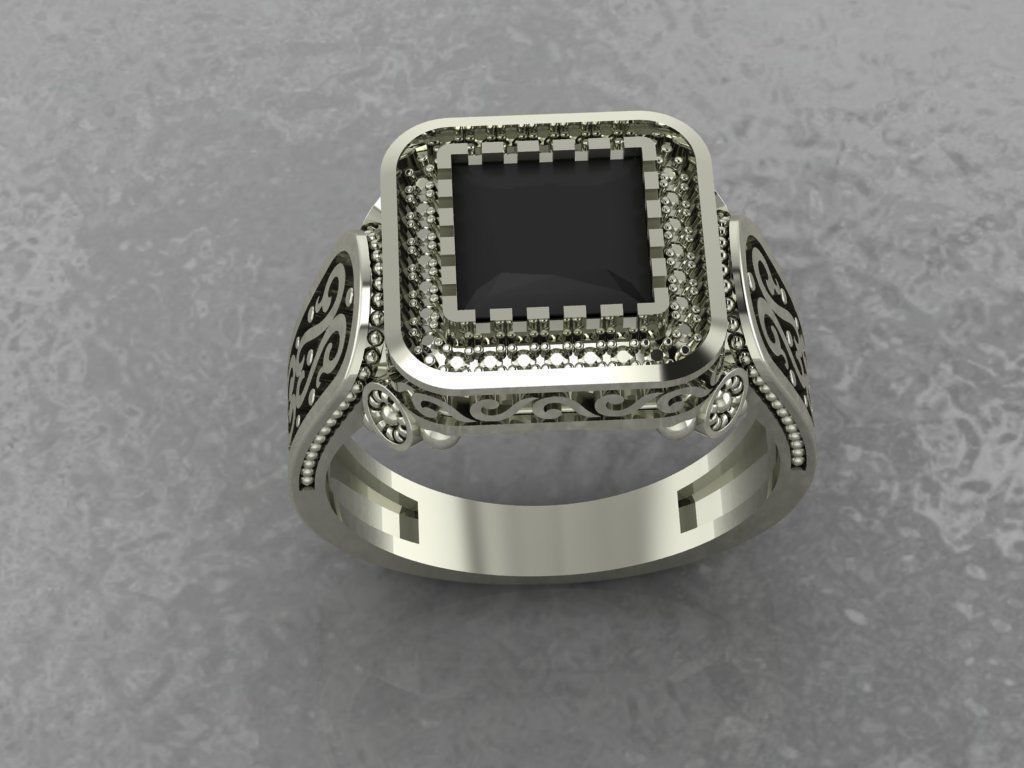 Ring Men 3D print model_2