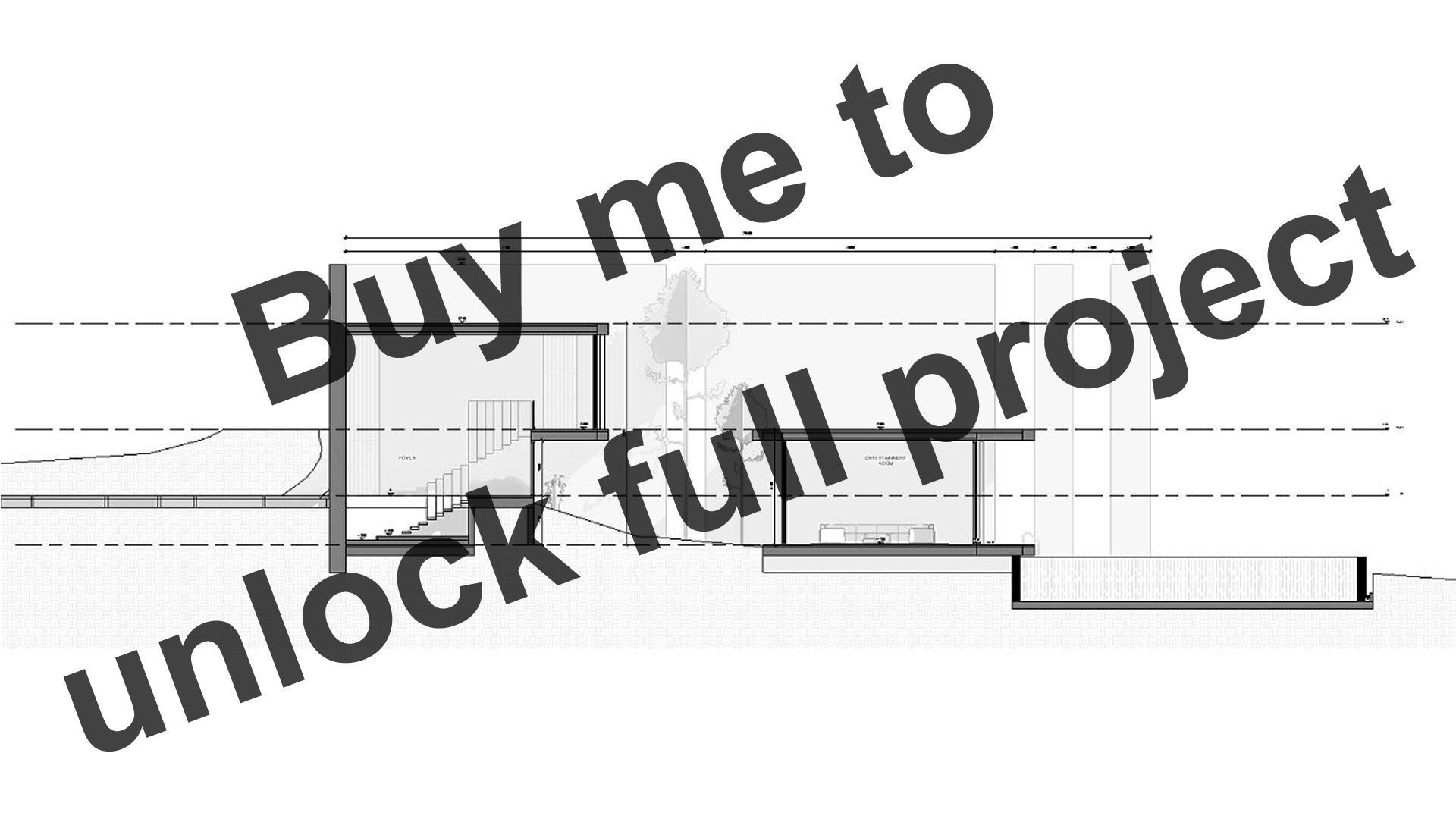 Luxurious Ultra Modern beach villa house with interior vray 3D model_4