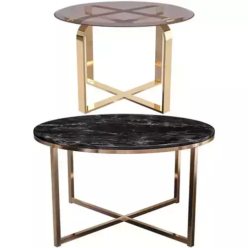 BZ Tulip and Laurence Tables 3D model