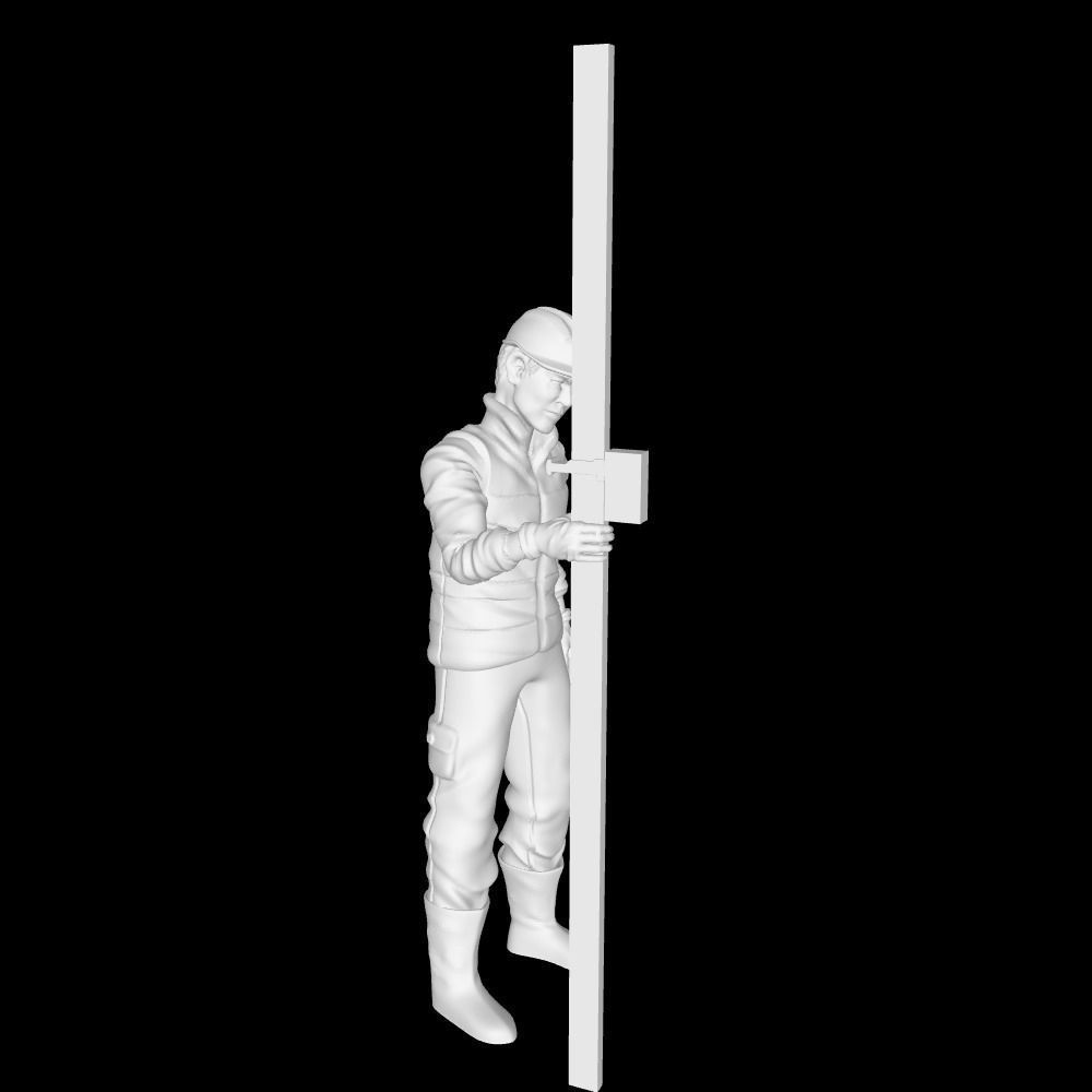 CONSTRUCTION WORKER 3D print model_3