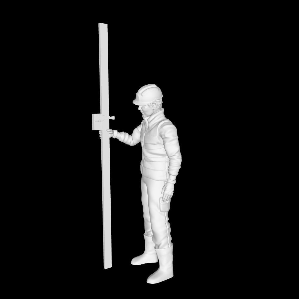 CONSTRUCTION WORKER 3D print model_10