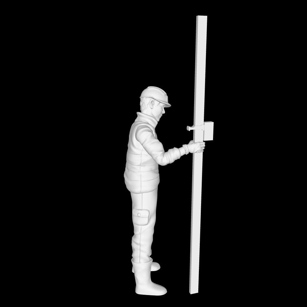 CONSTRUCTION WORKER 3D print model_4
