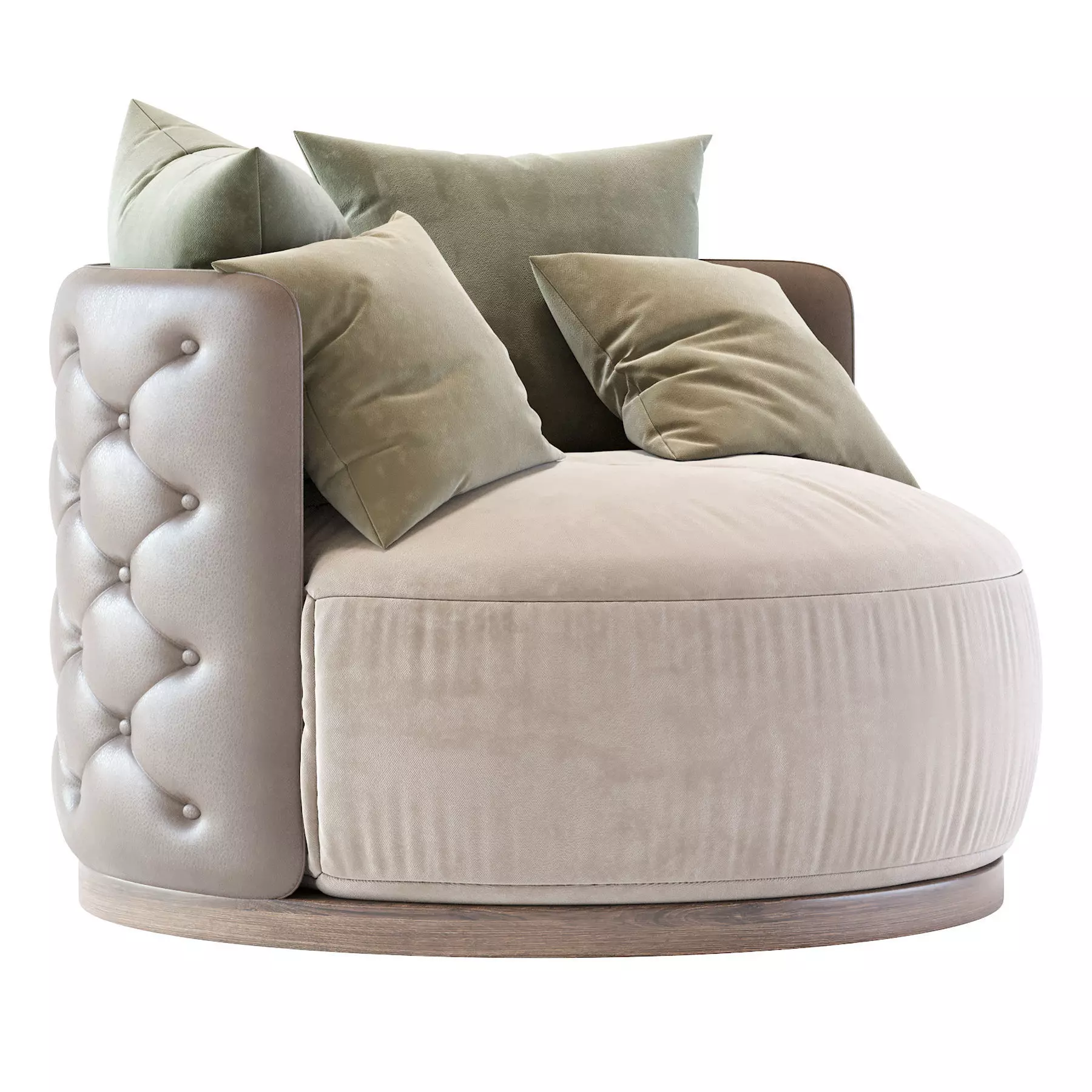 Armchair Mademoiselle 3D model_0