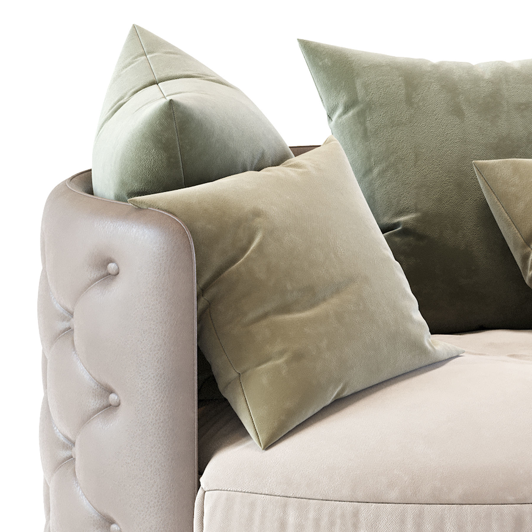 Armchair Mademoiselle 3D model_10