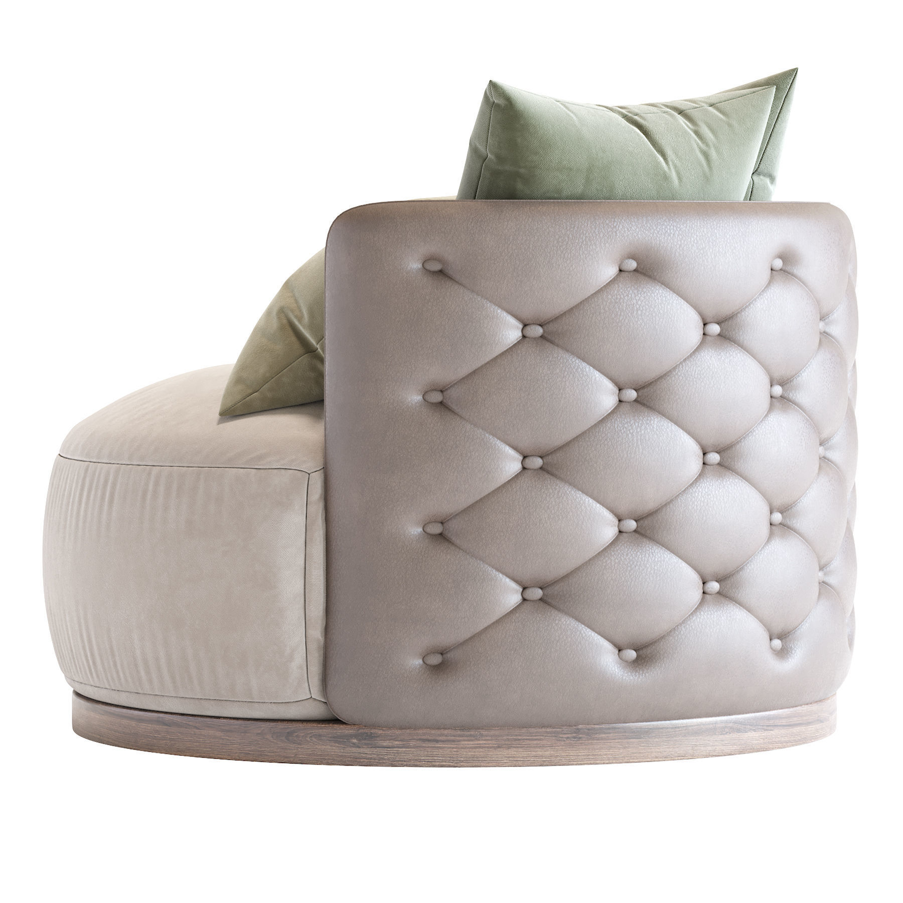 Armchair Mademoiselle 3D model_5