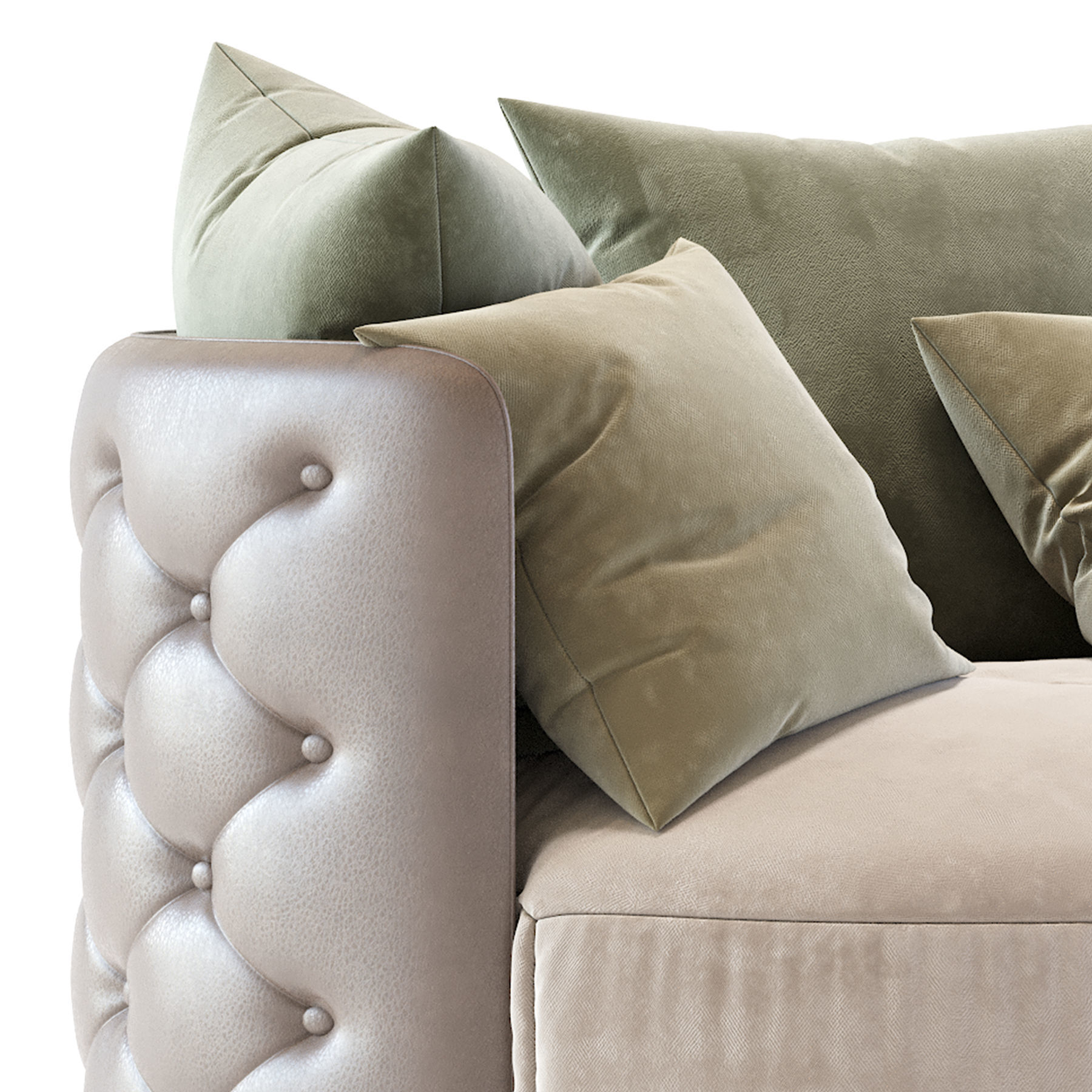 Armchair Mademoiselle 3D model_7