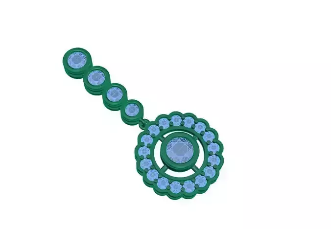 Earrings cad file
