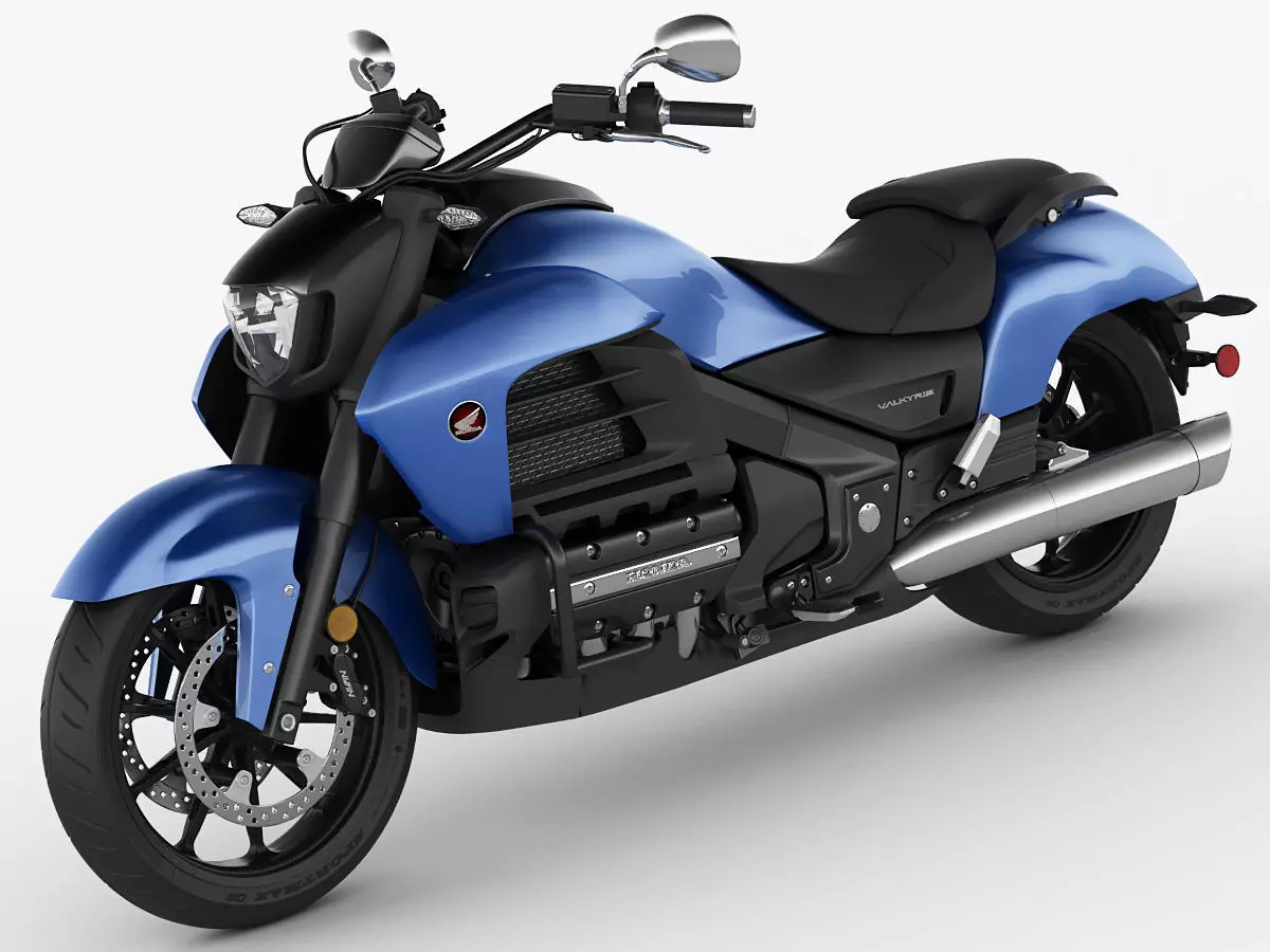 Valkyrie Gold Wing F6C 3D model