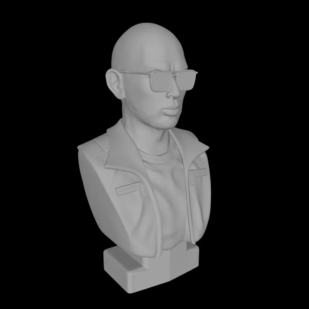 ANDREW TATE BUST TOP G 3D print model_0