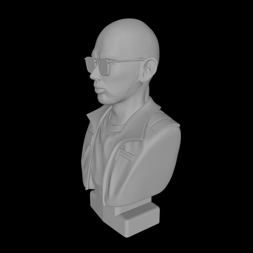 ANDREW TATE BUST TOP G 3D print model_11
